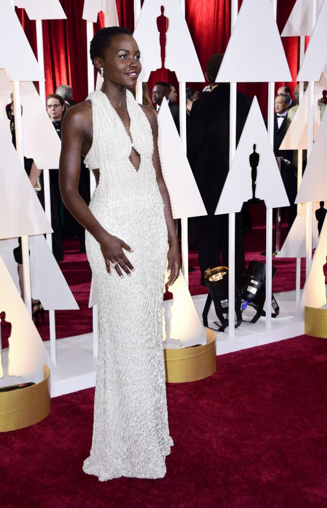 Lupita Nyong’o stolen pearl Oscars gown recovered by police