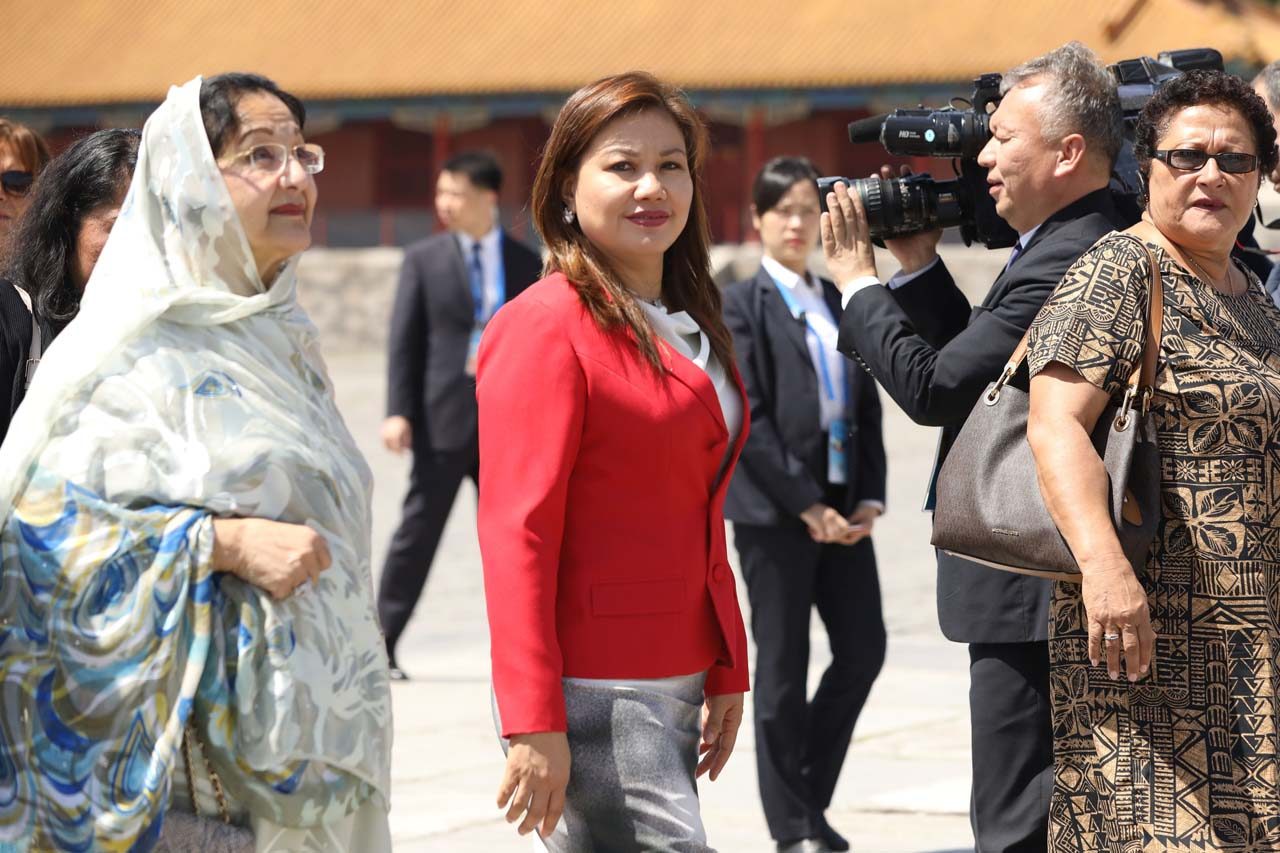 IN PHOTOS: Honeylet joins leaders’ spouses in Forbidden City tour