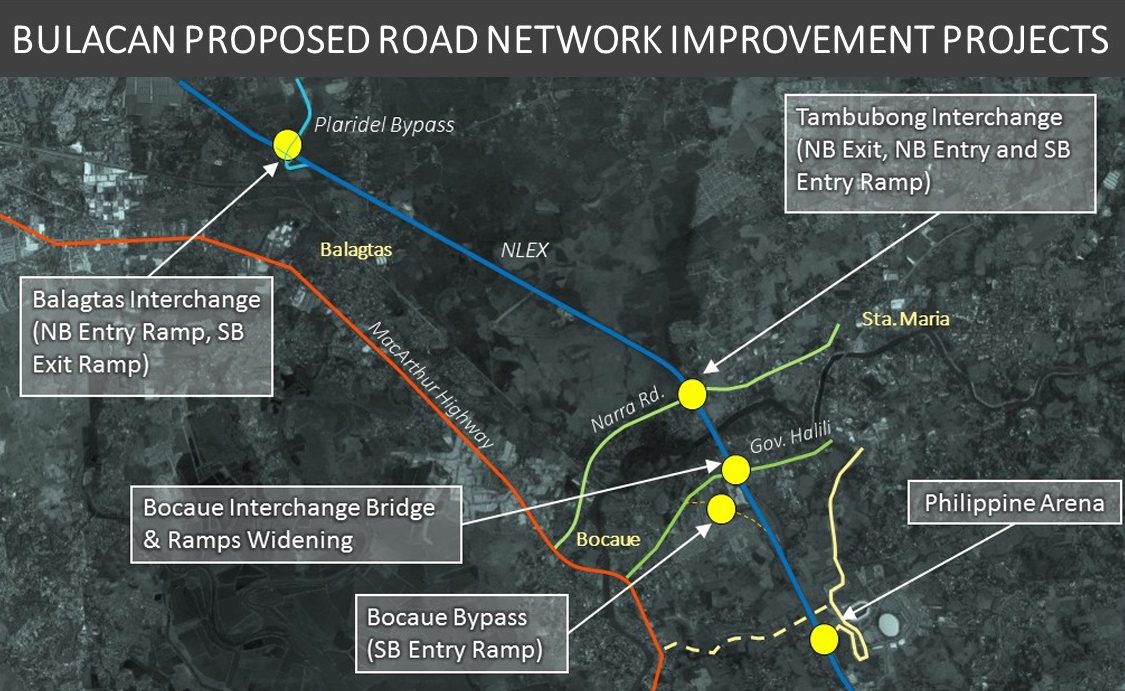 LOOK: Proposed road network projects in Bulacan