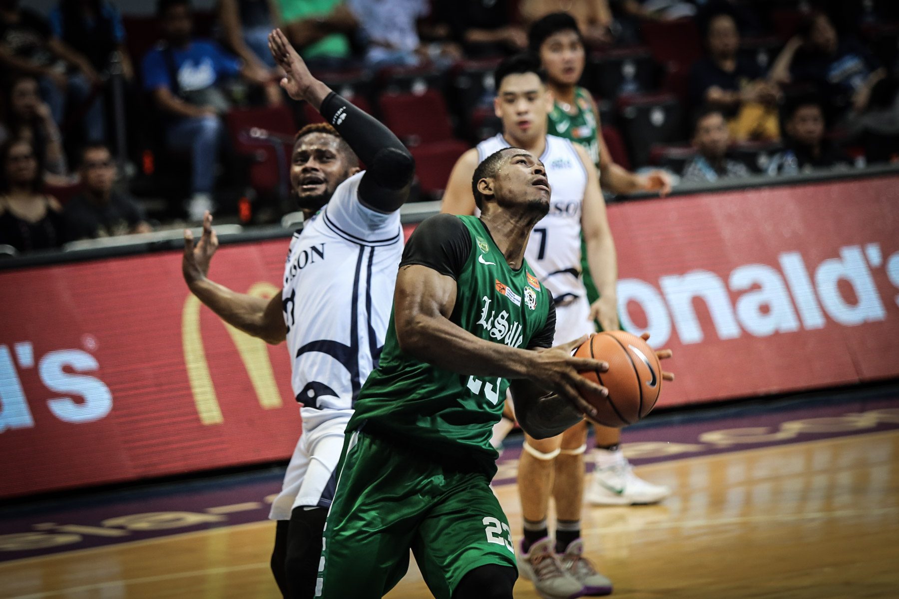 Green Archers survive Falcons’ threat to second seed standing