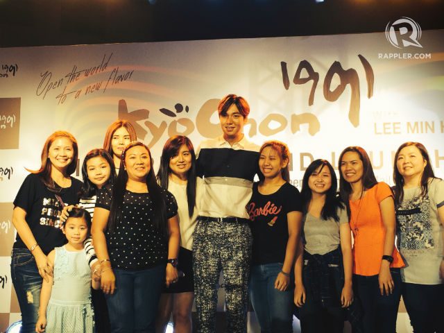 IN PHOTOS: Lee Min Ho meets fans in Manila