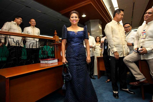 Senator Nancy Binay. Photo by Mark Cristino/Rappler 