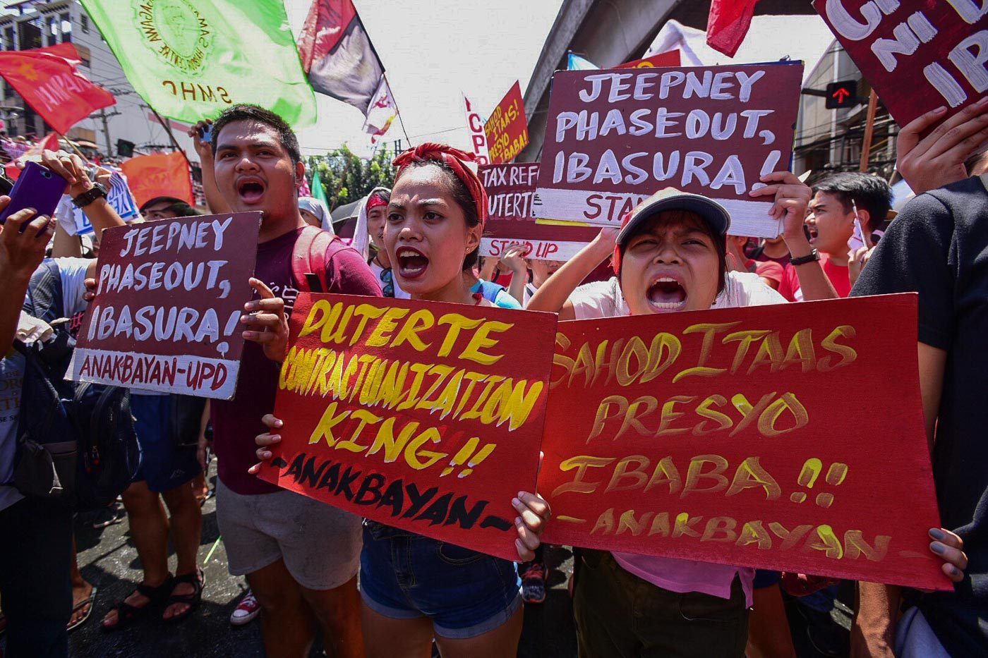 IN PHOTOS: Chaos and color in Labor Day rallies across the globe
