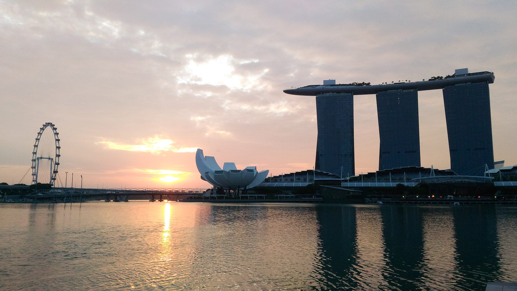 Singapore sunrise 