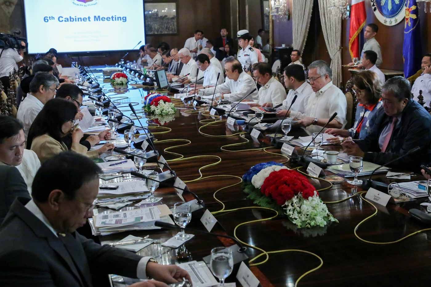 LIST: Priority bills of the Duterte administration