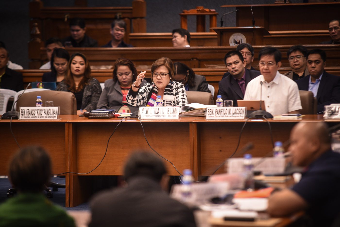 Senators: De Lima ousted for being ‘biased,’ anti-Duterte