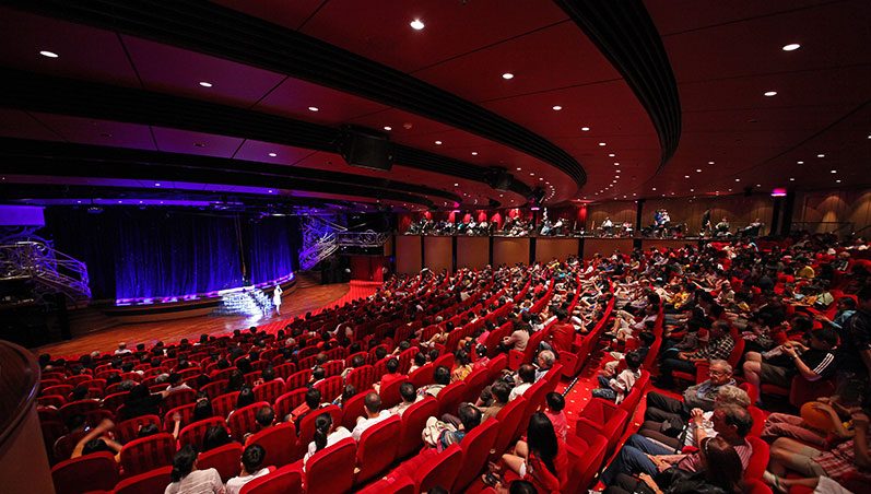 ENTERTAINMENT. Experience and be entertained in Star Cruise's theater 