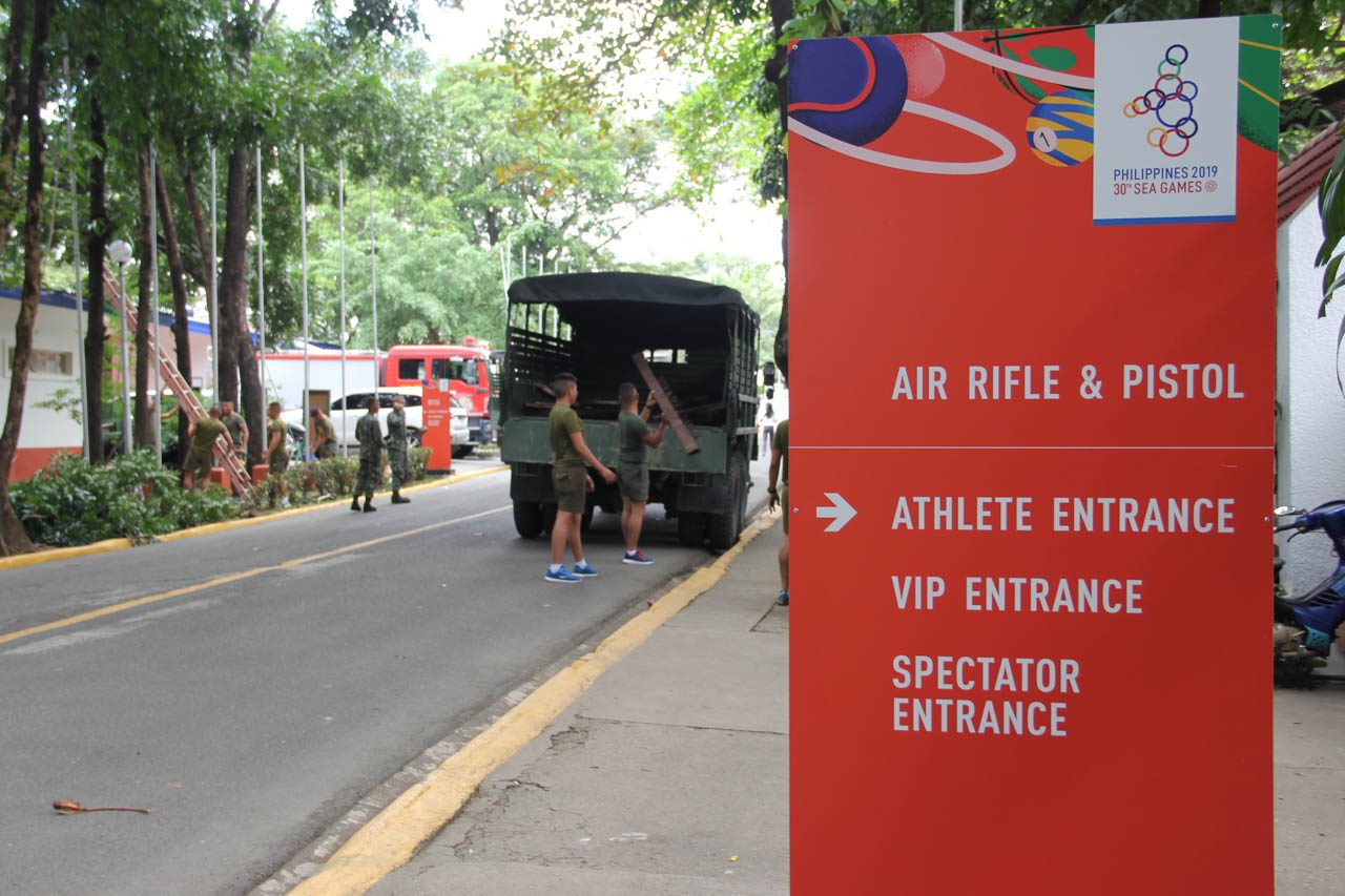 REFURBISHED. The firing ranges at Marine Barracks Rudiardo Brown have been in use as far back as 1979. They were refurbished with the help of the Philippine Marine Corps ahead of the 2019 SEA Games. Photo courtesy of the Philippine Marine Corps  