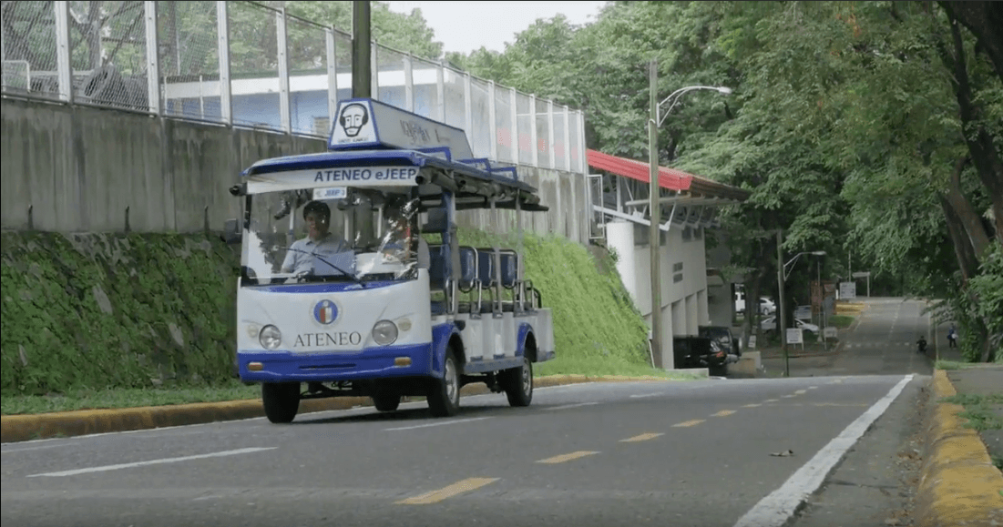 How Ateneo’s e-jeeps revolutionized in-campus commutes