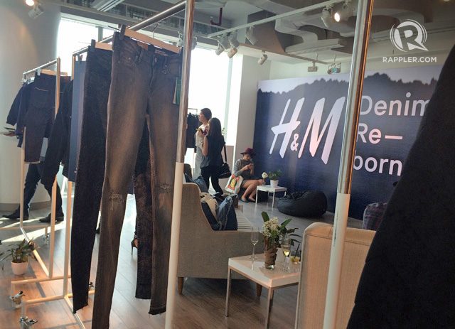 Shopping eco-friendly jeans with H&M Denim Re-born