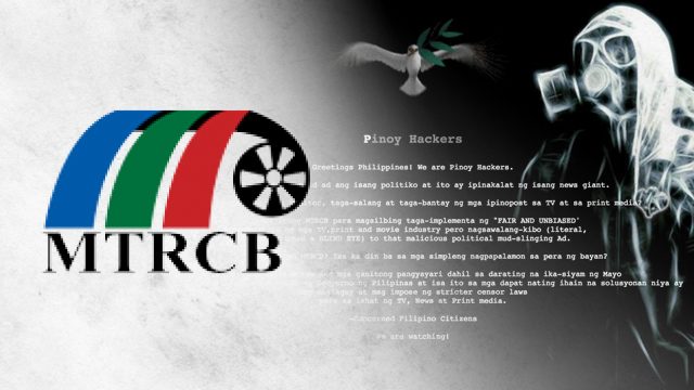 MTRCB website defaced in protest of anti-Duterte ad