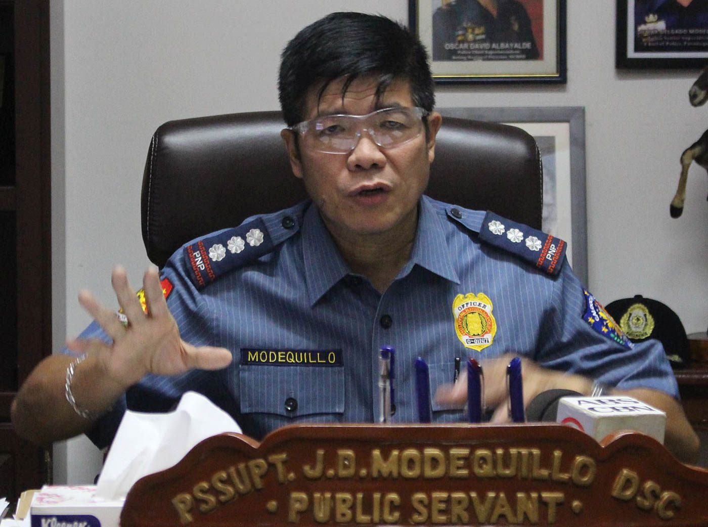 Caloocan police chief sacked over ‘unsolved’ cases