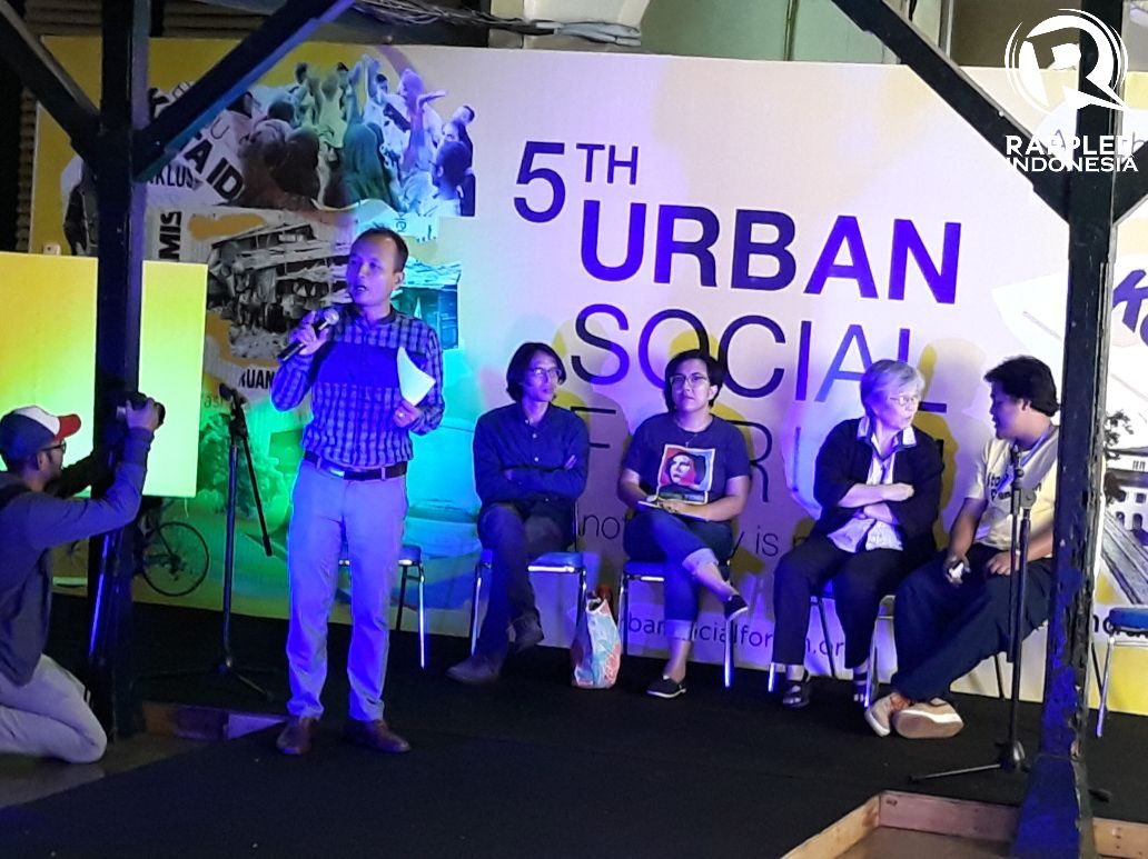 Mencari jawaban siapa pemilik kota di 5th Urban Social Forum