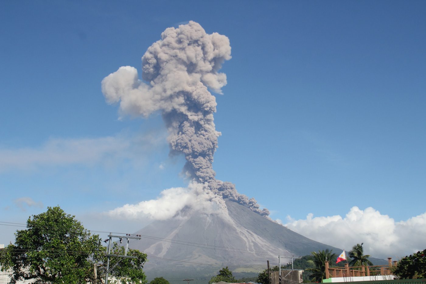 Mayon volcano and its remains in memory