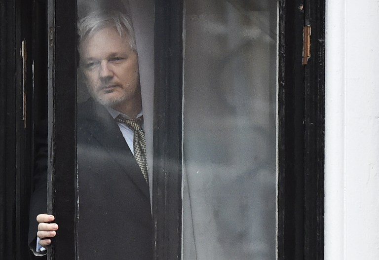 WikiLeaks founder’s Twitter account briefly vanishes