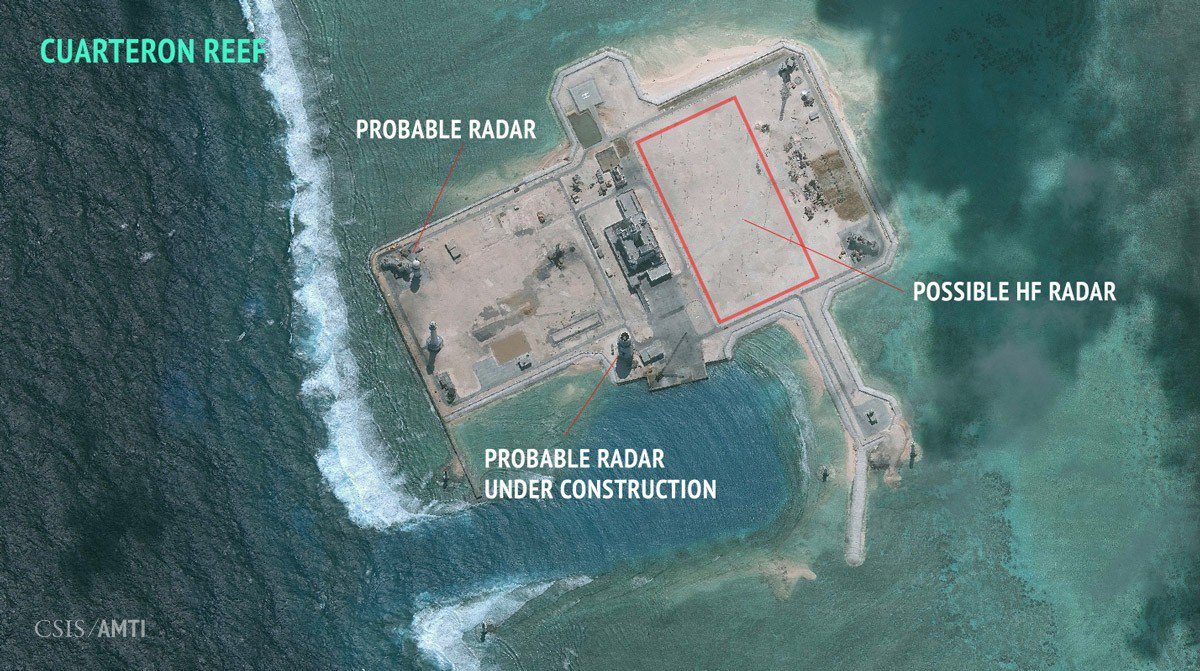 Beijing builds radar in South China Sea – think tank