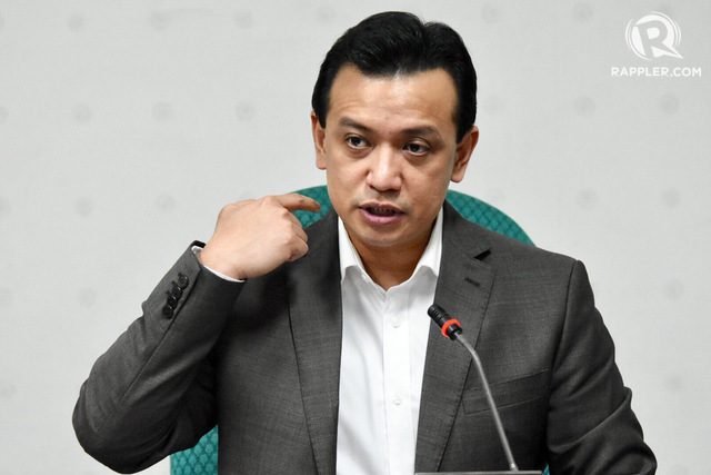 Trillanes says PNP removed his security escorts