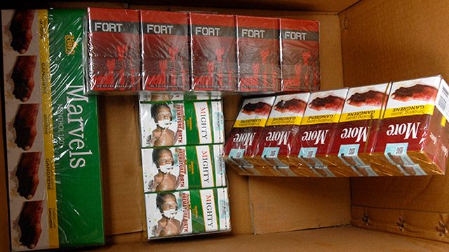 NBI, BIR agents seize P60M worth fake cigarettes in CDO