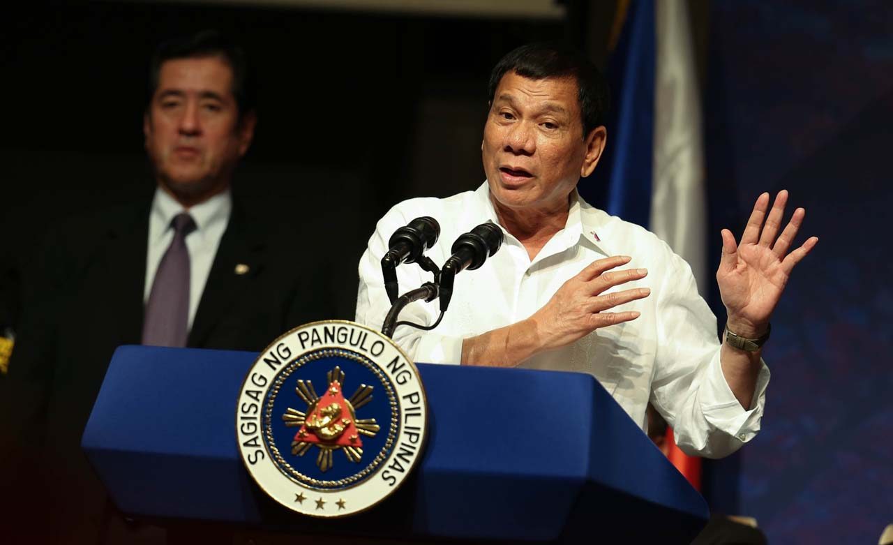 Duterte makes business pitch in Japan