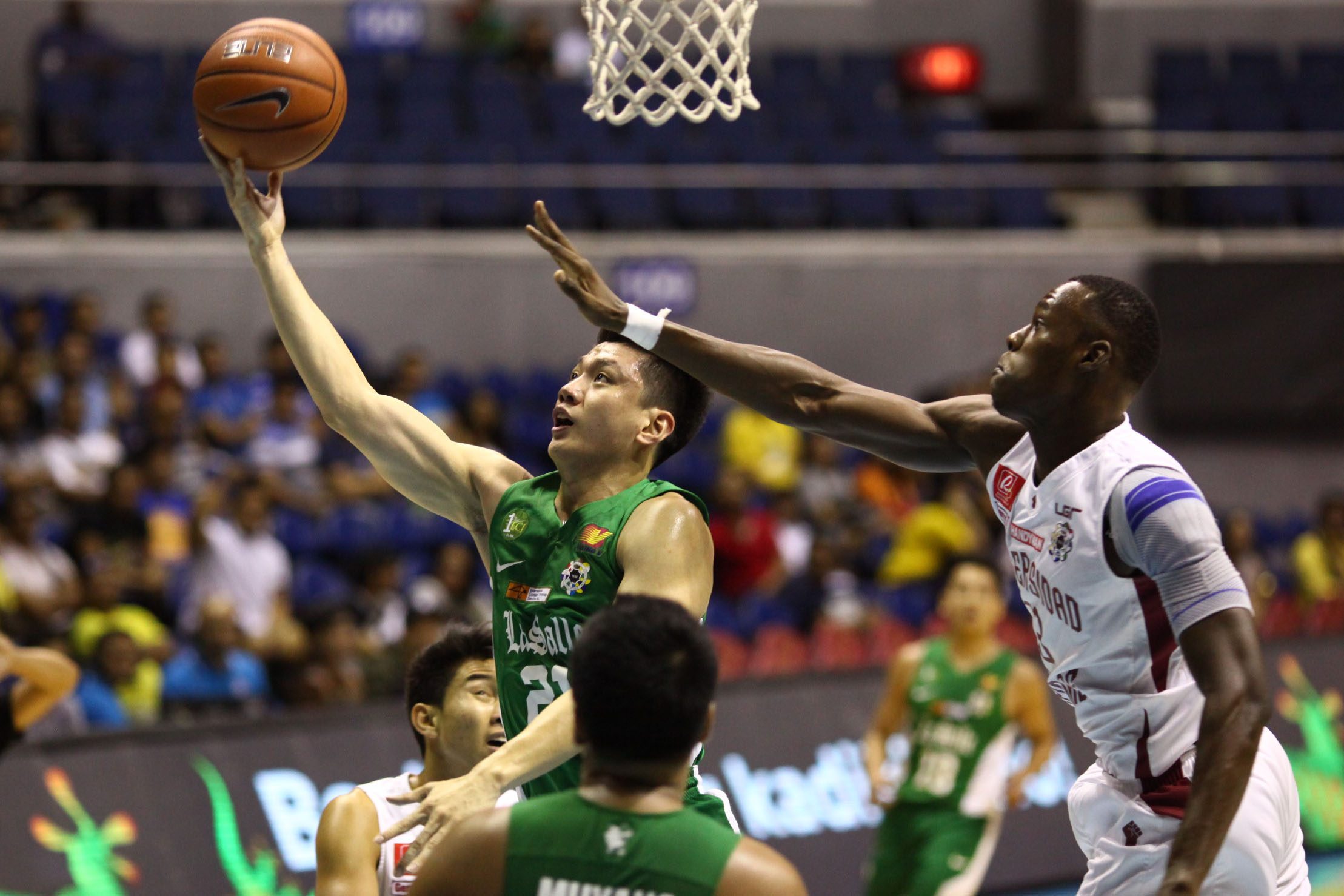 DLSU steps on gas pedal late to trip UP
