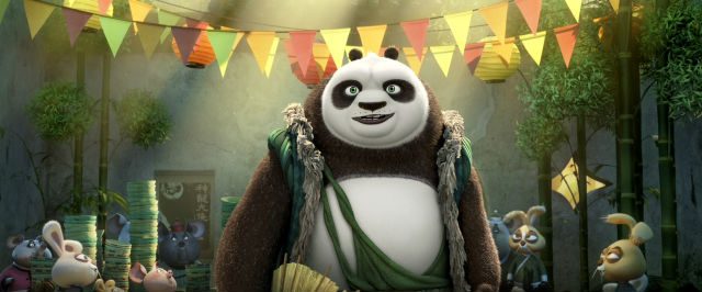 LI. Voiced by Bryan Cranston, Po's dad promises his deceased mom that he will reunite with Po. Photo courtesy of Dreamworks 