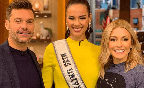 WATCH: Catriona Gray charms viewers as she kicks off Miss Universe media tour