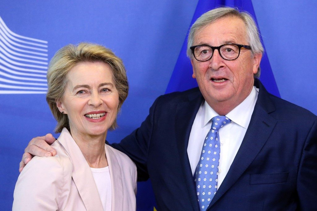 New EU chief makes first trip to Brussels