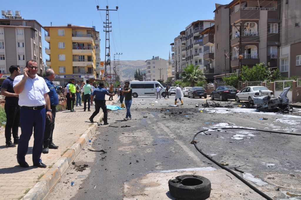 Erdogan says Turkey car blast may be terror-linked