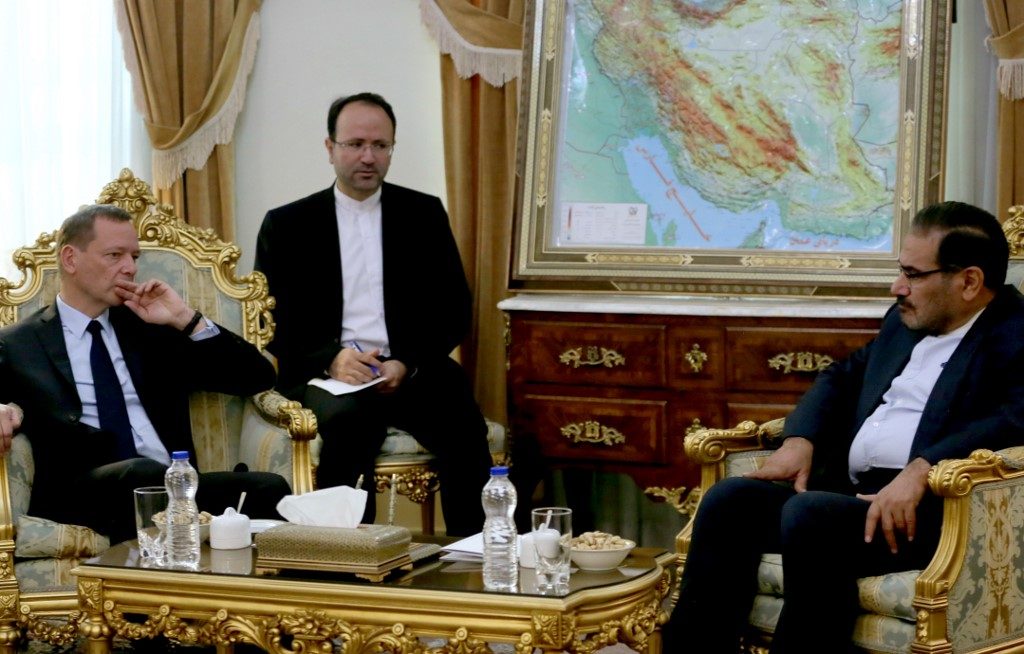 French envoy in Tehran talks for nuclear deal salvage bid