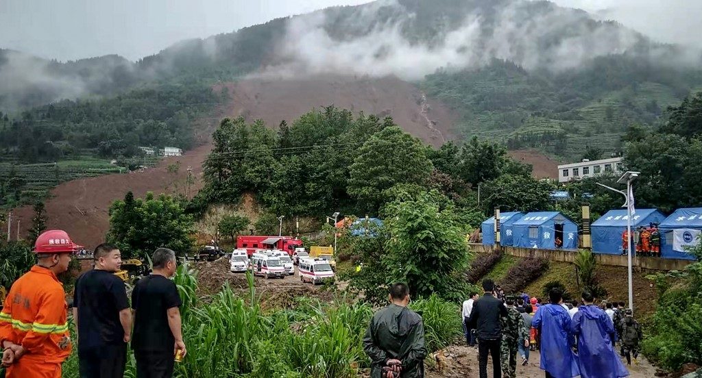 China landslide death toll rises to 36