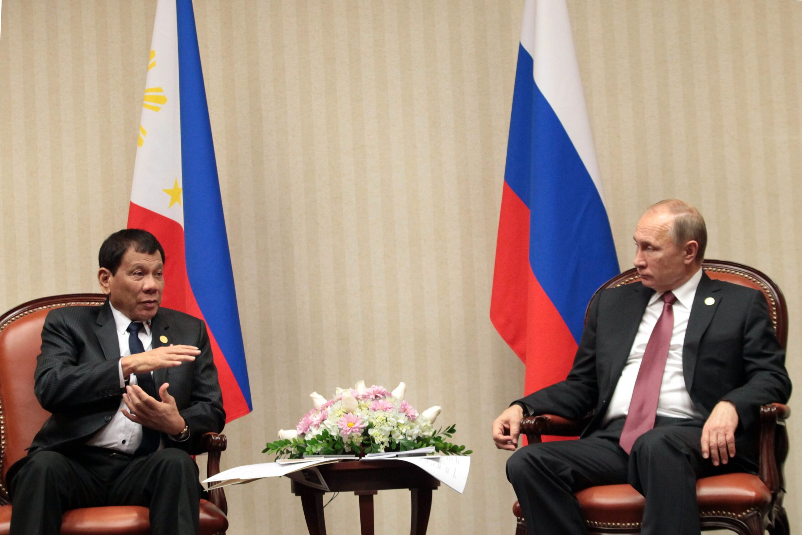 PH, Russia to sign defense deal during Duterte visit