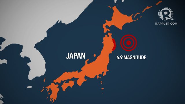 Minor tsunami hits Japan after undersea quake