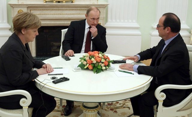 Russia, European powers agree to draft Ukraine peace plan