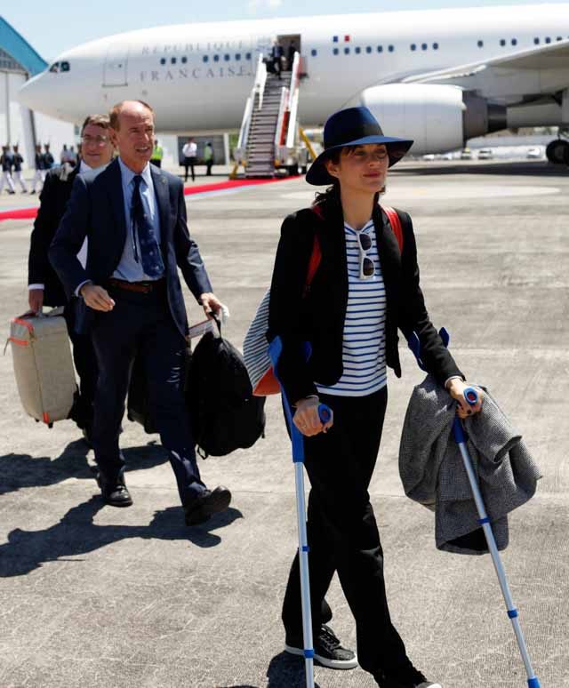 IN PHOTOS: Marion Cotillard arrives in Manila