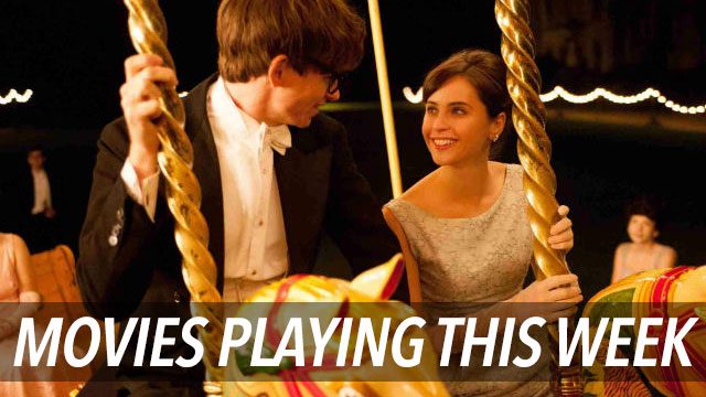 Movies playing this week: ‘Theory of Everything,’ ‘Crazy Beautiful You,’ and more