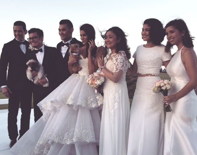 Gab Valenciano and Tricia Centenera get married in Tagaytay