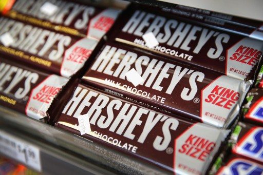 Mondelez sets sights on chocolatier Hershey