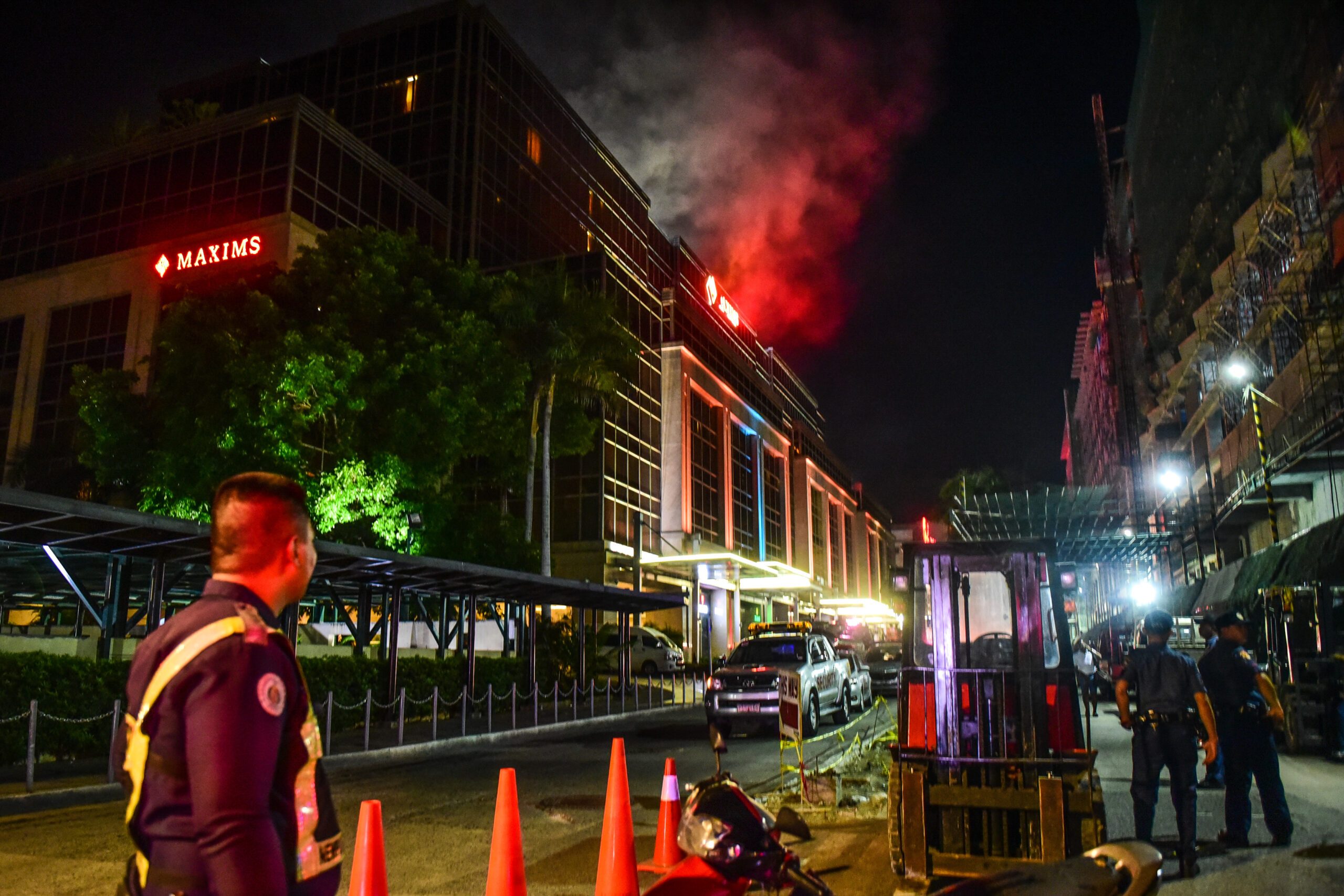 Several injured after gunshots, fire at Resorts World Manila