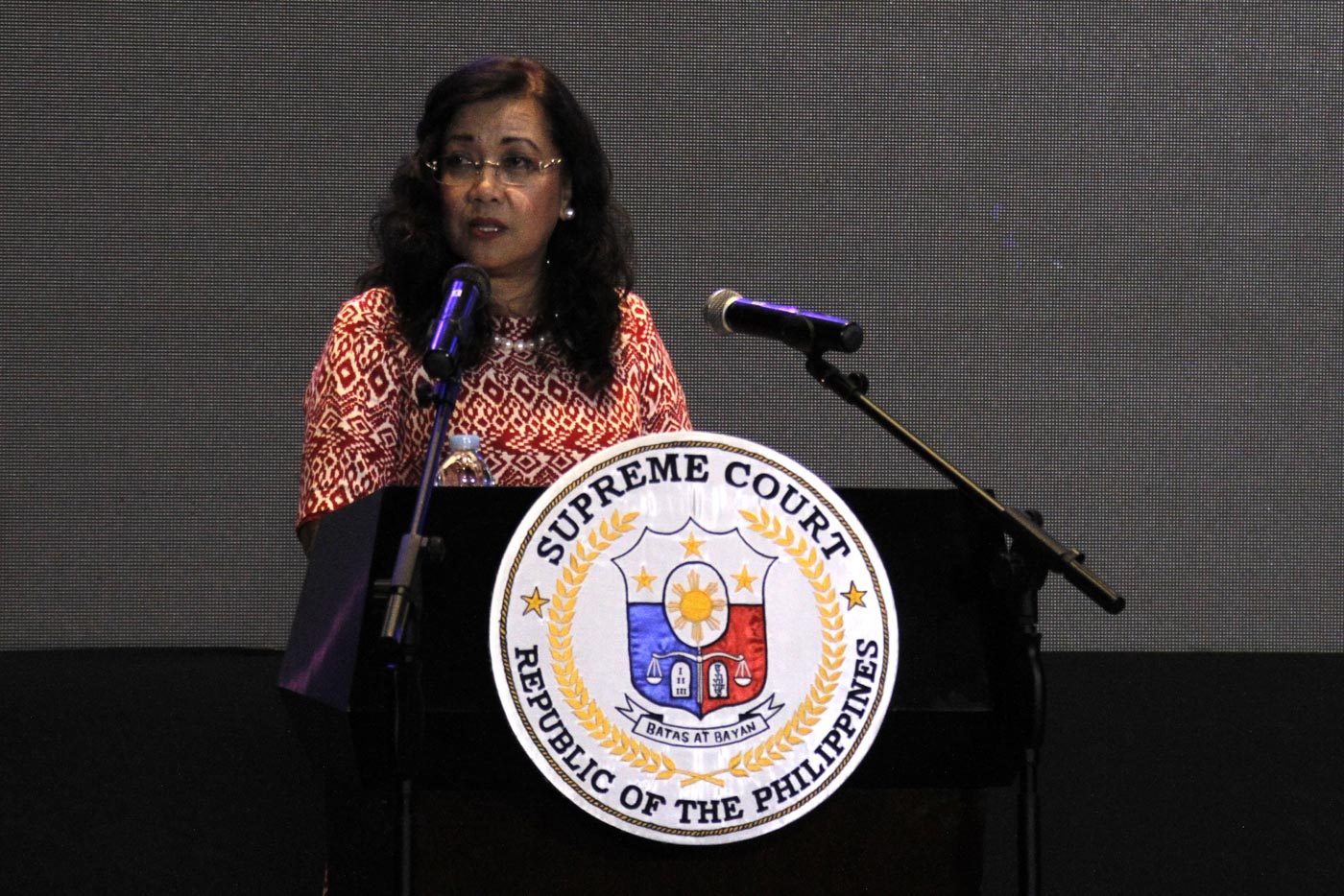 CJ Sereno asks lawmakers to choose democracy over partisan interest