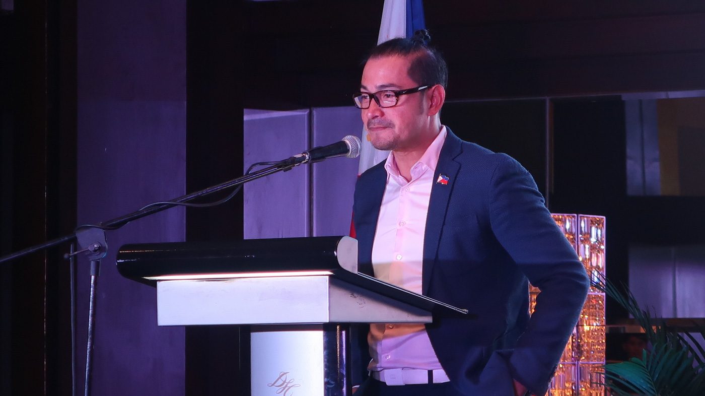 TPB CONTROVERSY. Cesar Montano has battled a number of issues during his tenure as Tourism Promotions Board head. File photo by Precious del Valle/Rappler 