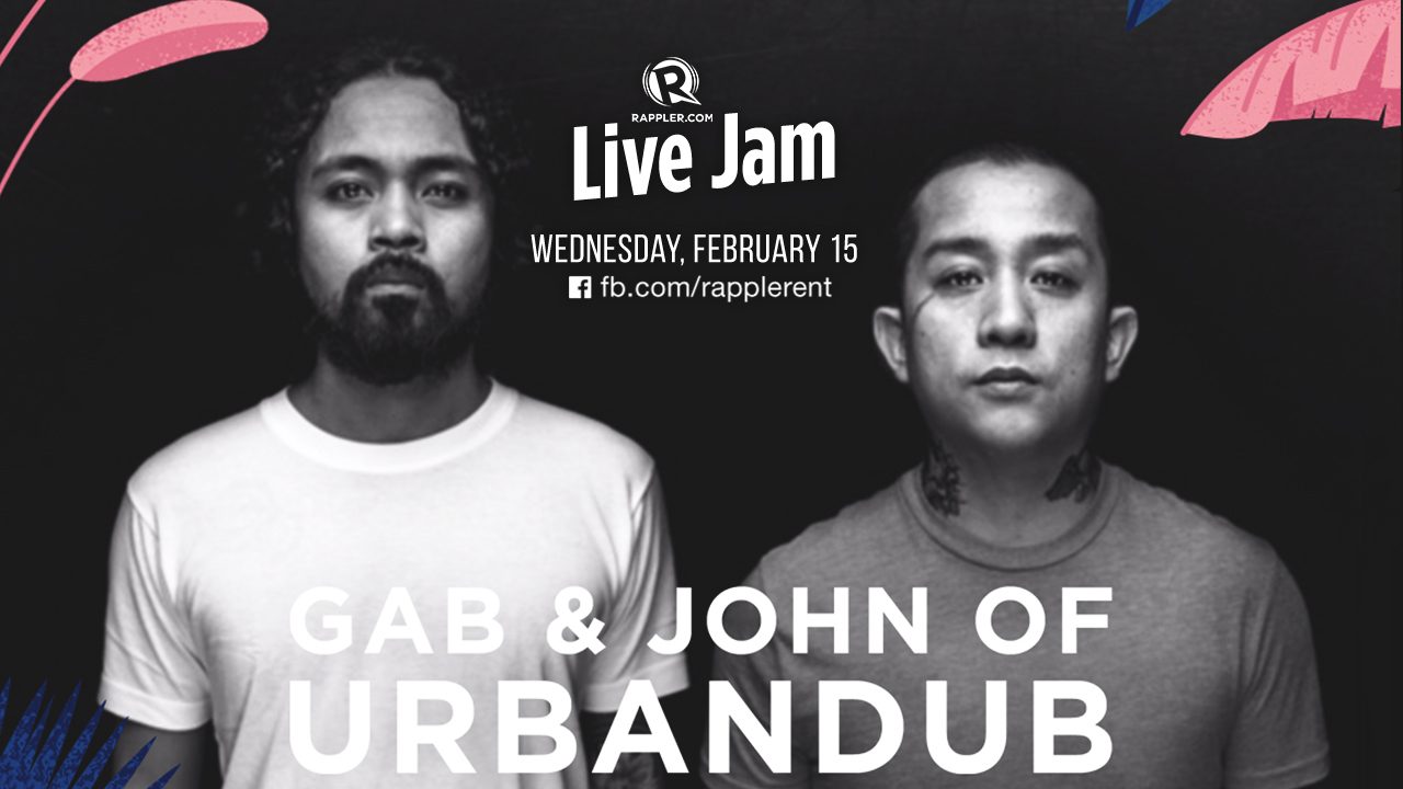 [WATCH] Rappler Live Jam: Gabby Alipe and John Dinopol of Urbandub