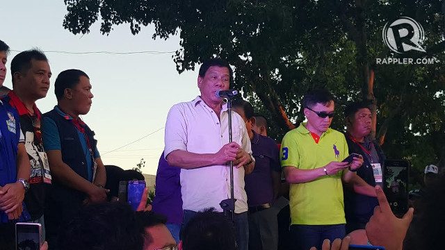 In Cebu, barangay chiefs who are LP allies back Duterte