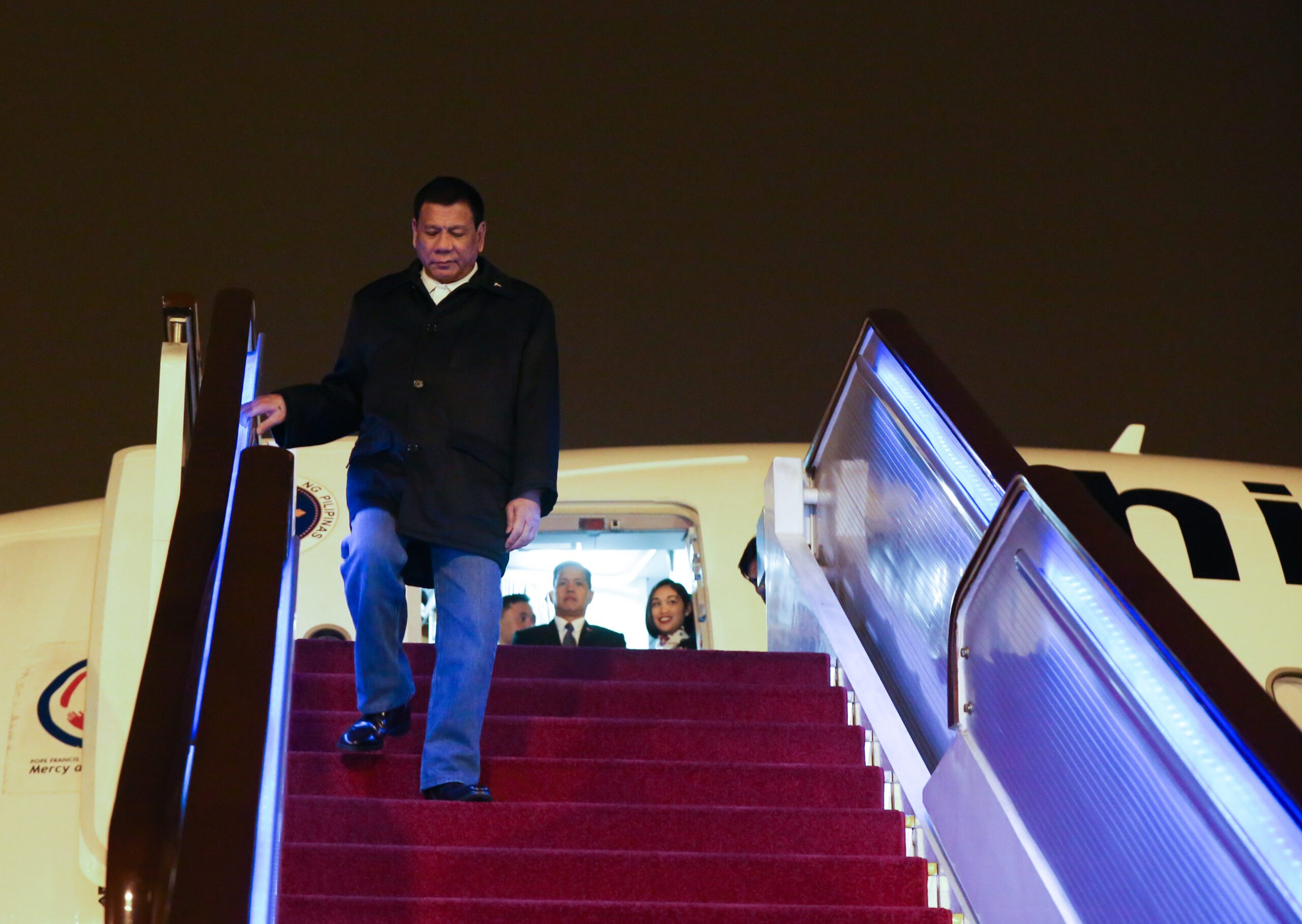 Duterte arrives in Beijing to begin state visit