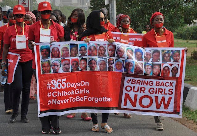 Nigeria marks first anniversary of Boko Haram schoolgirl kidnappings