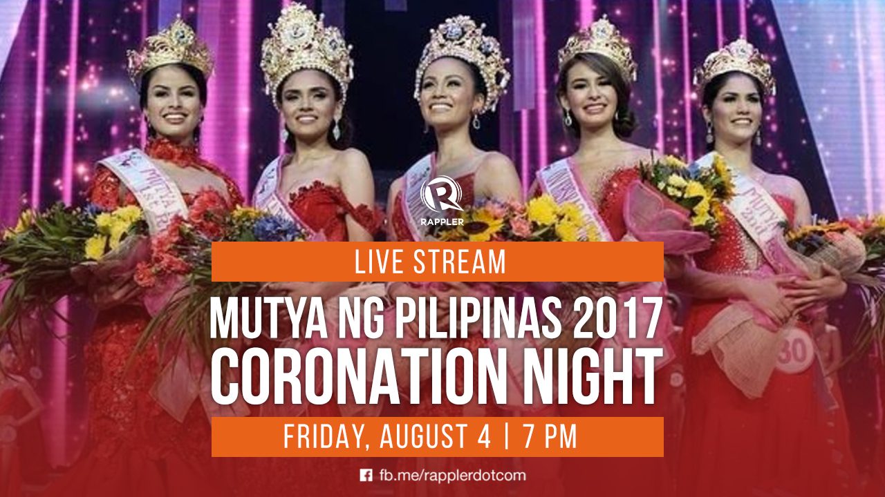 LIVE STREAM: Mutya ng Pilipinas 2017 coronation night