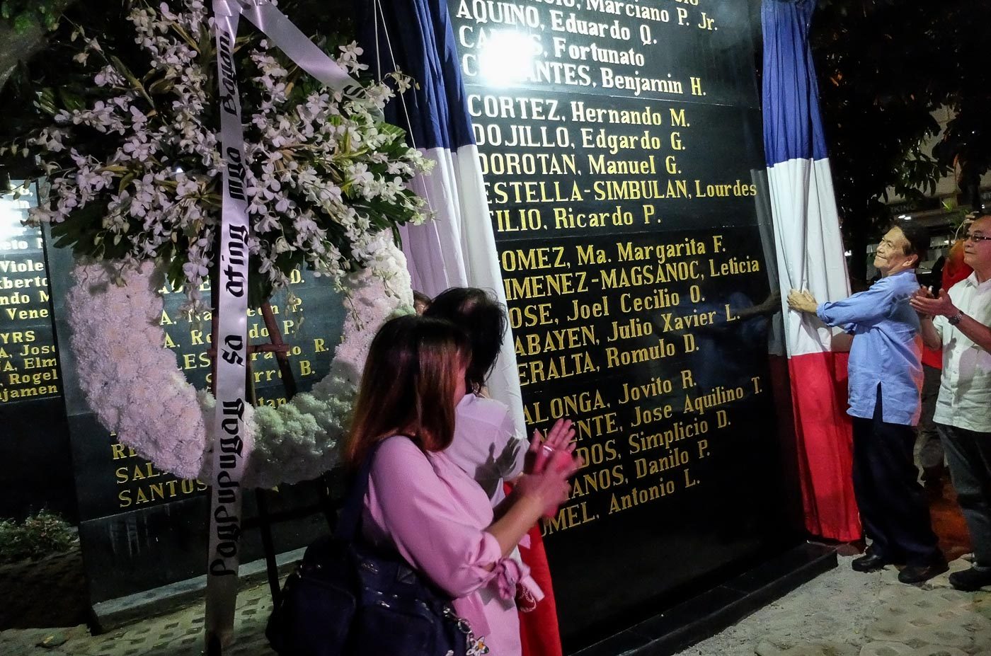 IN PHOTOS: The ‘real heroes’ at the Bantayog ng mga Bayani