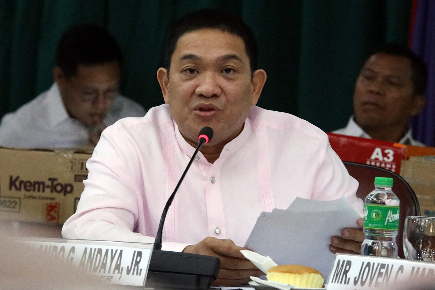 Andaya hits DBM for bidding P168-B transpo projects in 2018