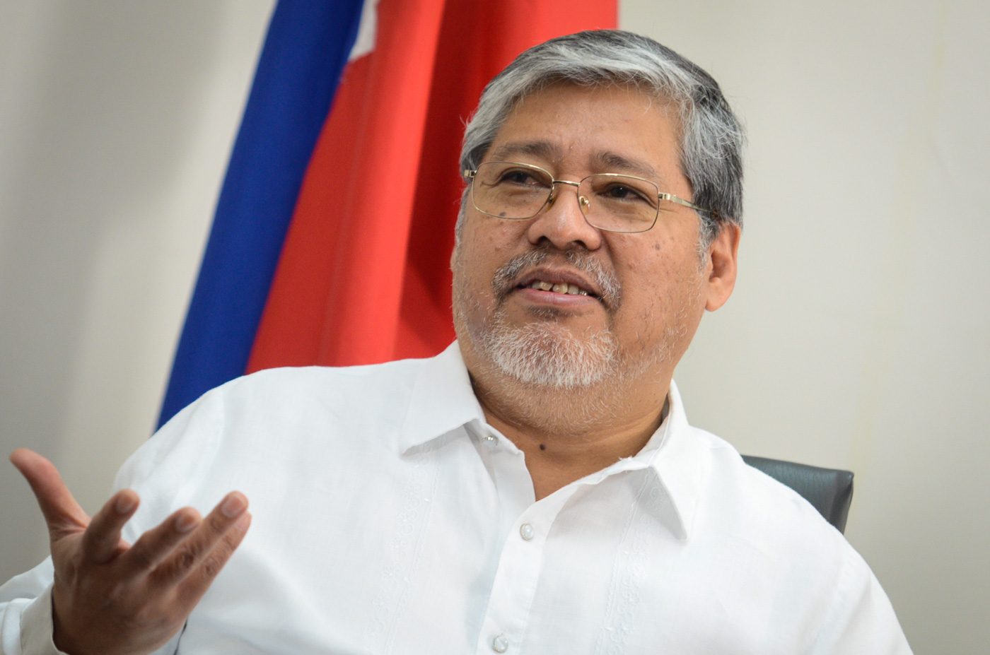 NEW LEADER. Foreign Secretary Enrique Manalo heads the Department of Foreign Affairs after his predecessor, Perfecto Yasay Jr, was rejected by lawmakers. Photo by LeAnne Jazul/Rappler
 