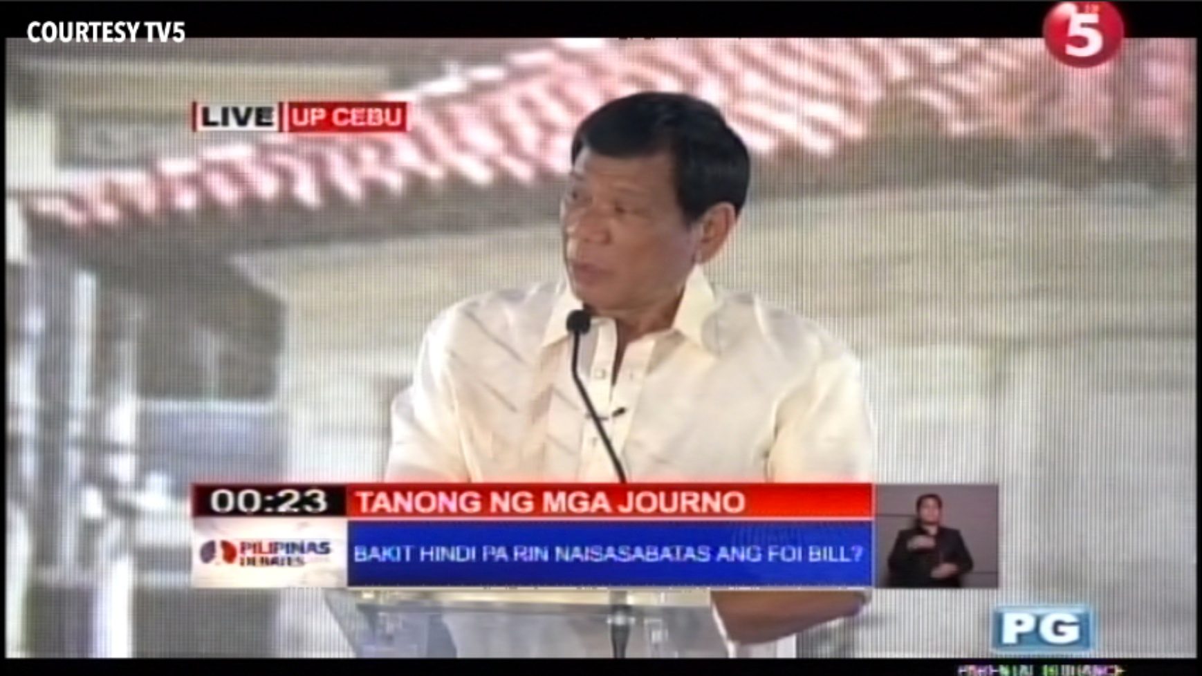Duterte gets netizens’ vote in Round 1 of 2nd presidential debate