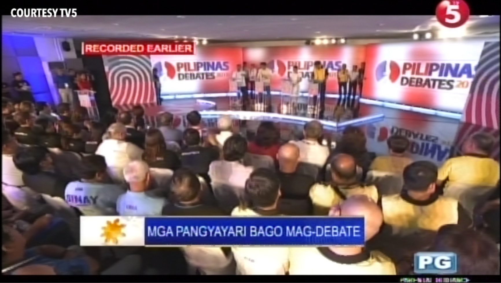 Fewer TV ads during Cebu presidential debate
